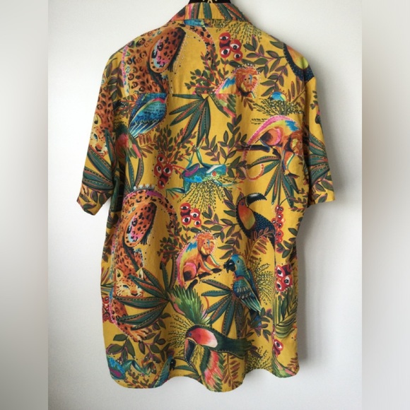 Farm Rio Into The Wild Boyfriend Oversized Shirt - Picture 6 of 10